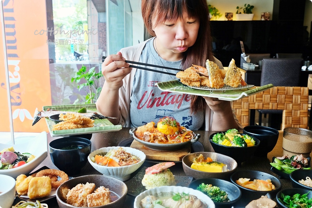 台中公益路超值吃到飽！遇見和食獨家起司鑲蛋爆漿啦～精緻小菜任你拿、冰、飯、湯通通吃到飽