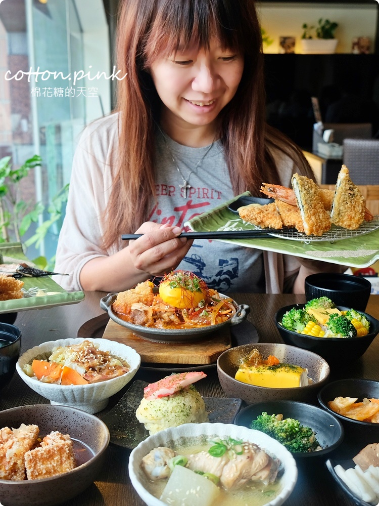台中公益路超值吃到飽！遇見和食獨家起司鑲蛋爆漿啦～精緻小菜任你拿、冰、飯、湯通通吃到飽