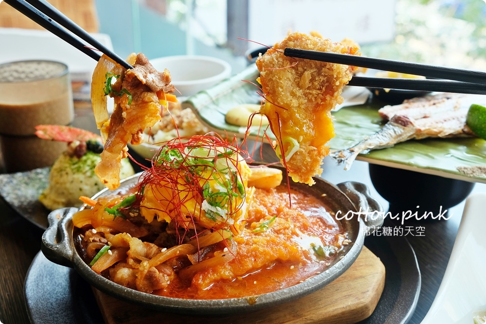 台中公益路超值吃到飽！遇見和食獨家起司鑲蛋爆漿啦～精緻小菜任你拿、冰、飯、湯通通吃到飽