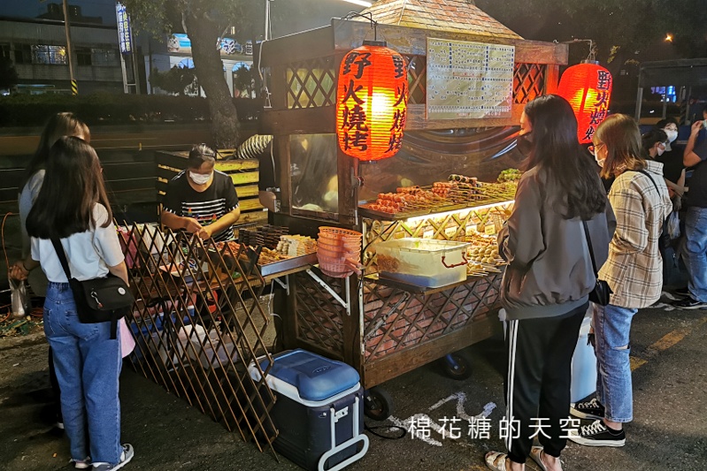 夜市必吃！野火燒烤串燒口味多～靜宜、梧棲、豐原都找得到~