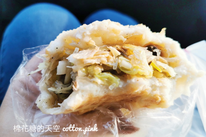 台中水湳人氣早餐攤-大明水煎包超大顆、蛋餅、鍋貼都好吃！