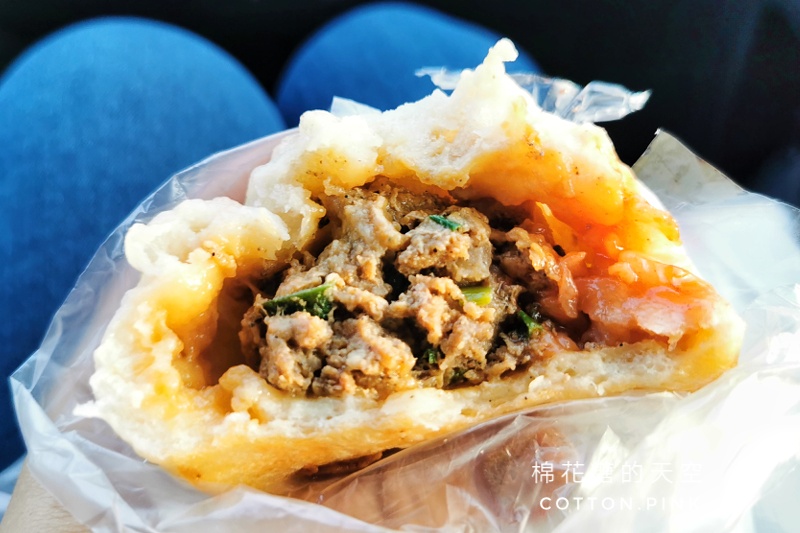 台中水湳人氣早餐攤-大明水煎包超大顆、蛋餅、鍋貼都好吃！