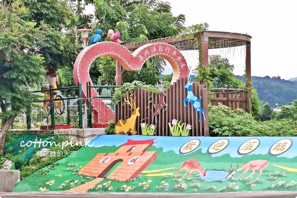 台中大里新景點一日遊|腳踏車、博物館、打卡小公園～連夢幻夜景河岸公園通通有