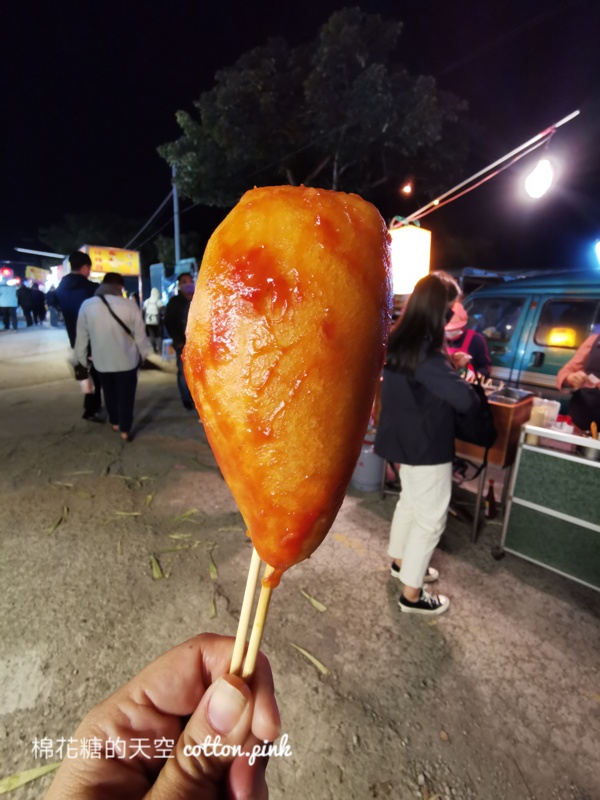 超大熱狗只有自強夜市買得到～隱藏版不用排，一週只有一天