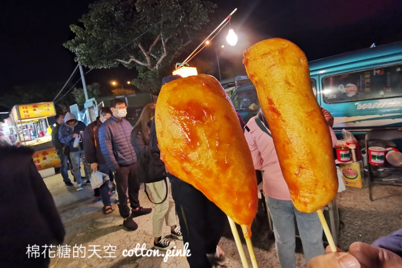 超大熱狗只有自強夜市買得到～隱藏版不用排，一週只有一天