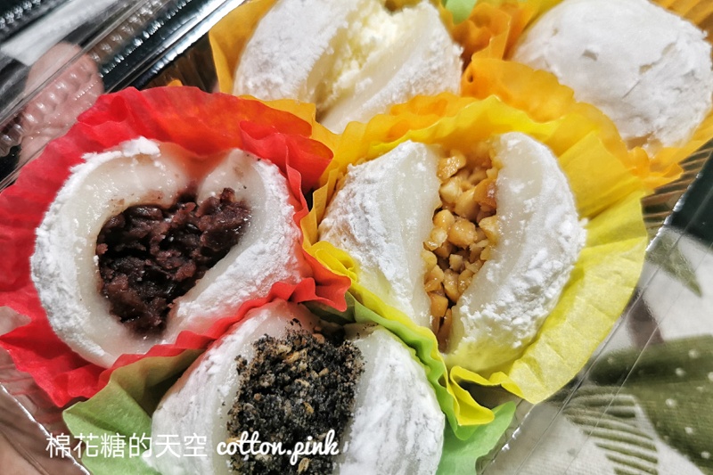 台中少見麻糬包花生顆粒！還有獨特奶酥口味超大顆～銘人堂低調店面麻糬高人氣