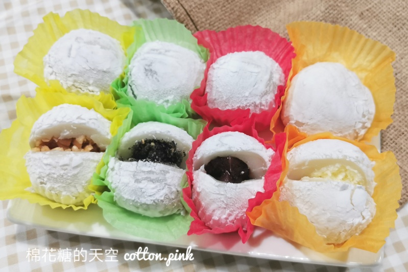 台中少見麻糬包花生顆粒！還有獨特奶酥口味超大顆～銘人堂低調店面麻糬高人氣