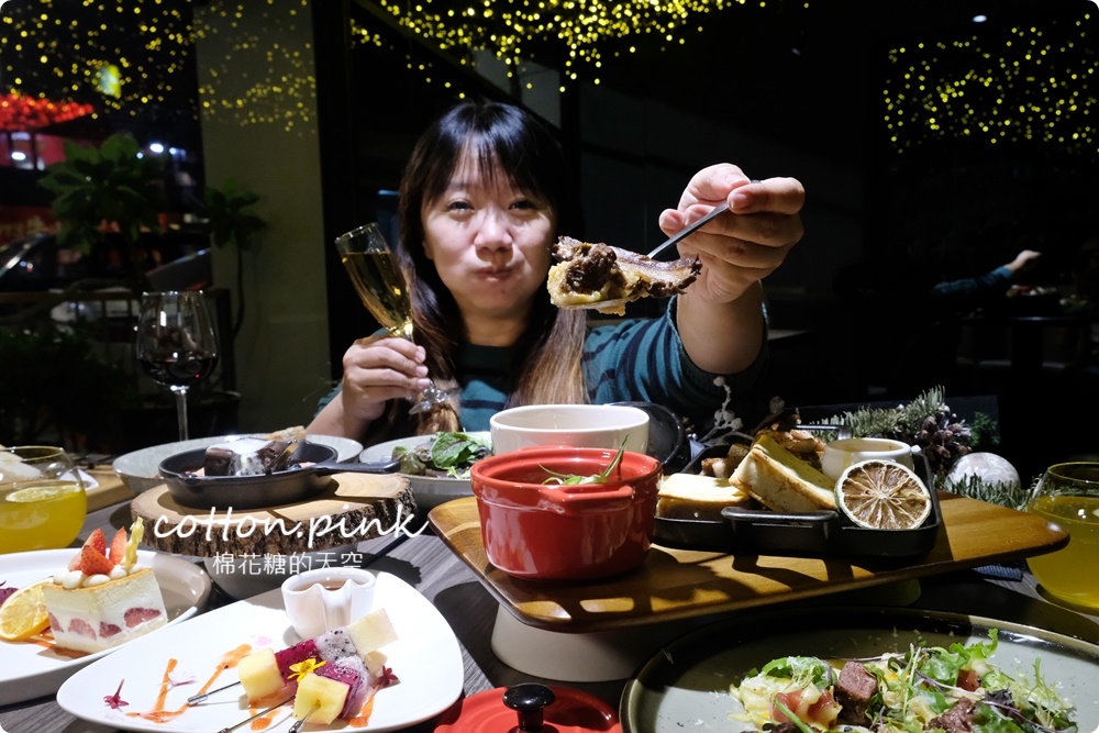 台中大里人氣早午餐晚餐時段開賣！WPAPA Teppanyaki超美星星餐廳夜間限定～大推手工麵