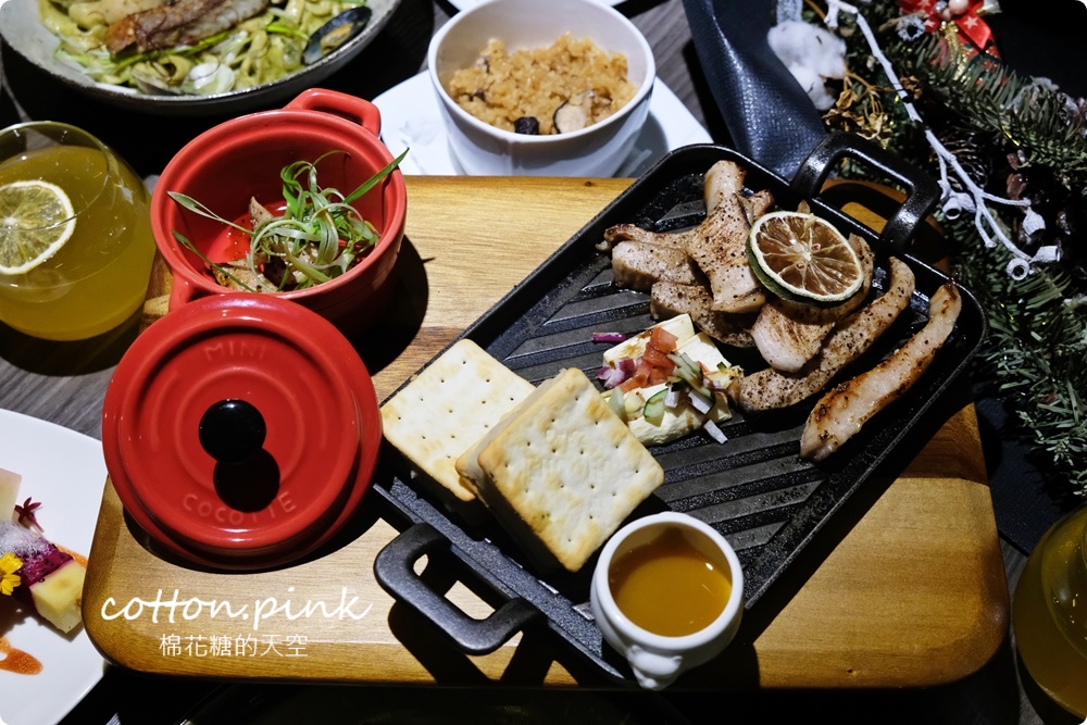 台中大里人氣早午餐晚餐時段開賣！WPAPA Teppanyaki超美星星餐廳夜間限定～大推手工麵