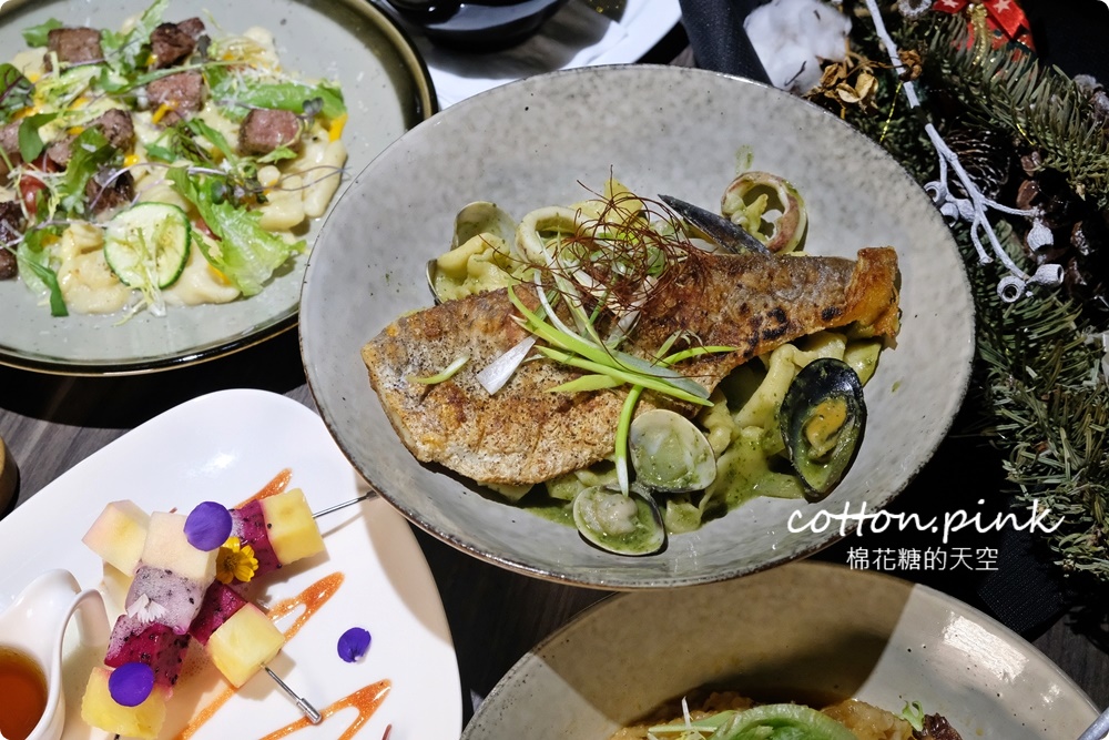 台中大里人氣早午餐晚餐時段開賣！WPAPA Teppanyaki超美星星餐廳夜間限定～大推手工麵