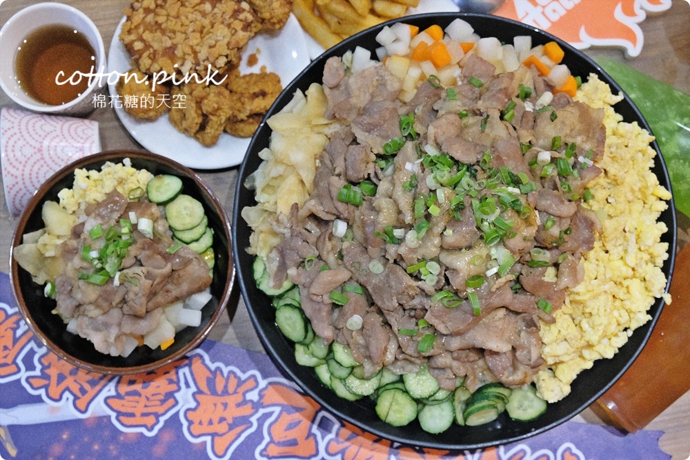 大胃王勇者募集中！超大巨無霸豚肉丼飯挑戰成功只要一塊錢～就在義崎丼
