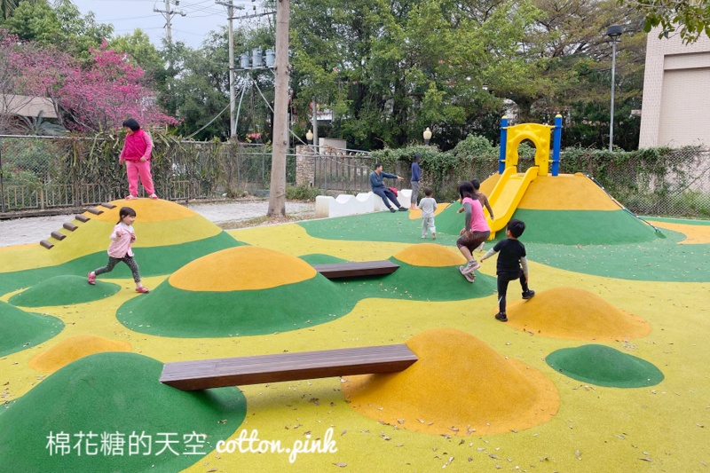 台中小公園大變身！小小登山區宜放電超可愛～東勢美樂地公園