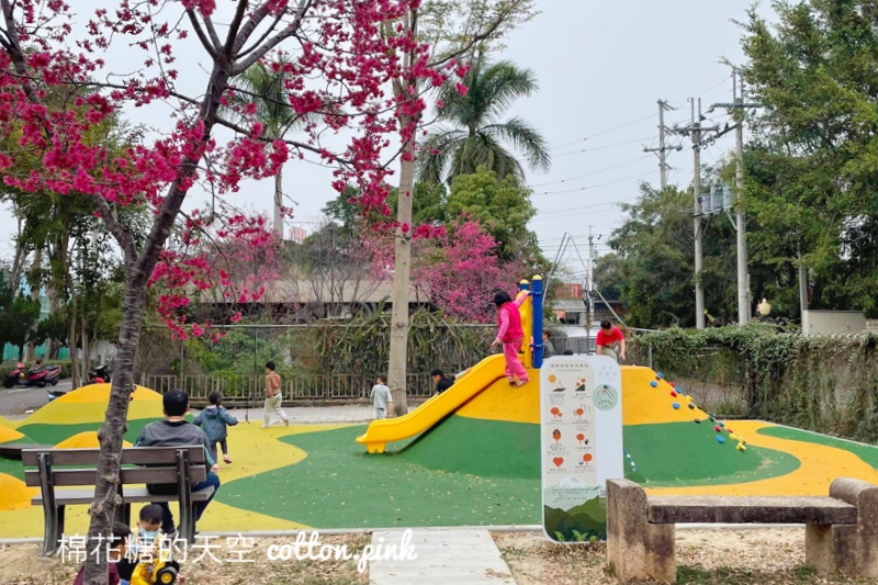 台中小公園大變身！小小登山區宜放電超可愛～東勢美樂地公園