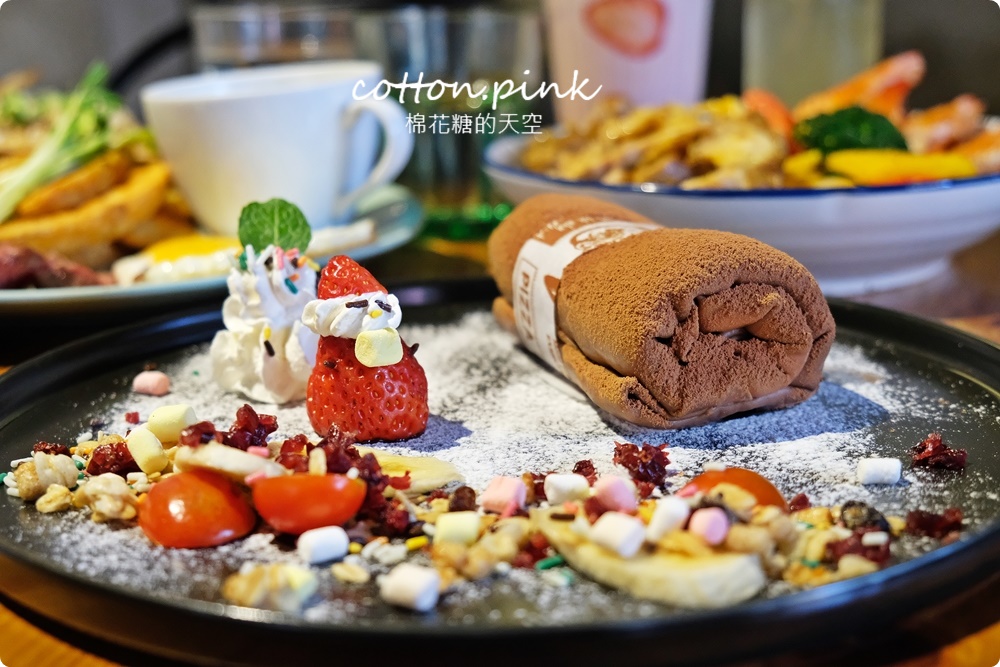 台中人氣早午餐最新活動牛排免費送！春三朝午近逢甲～少見毛巾蛋糕好吃推薦