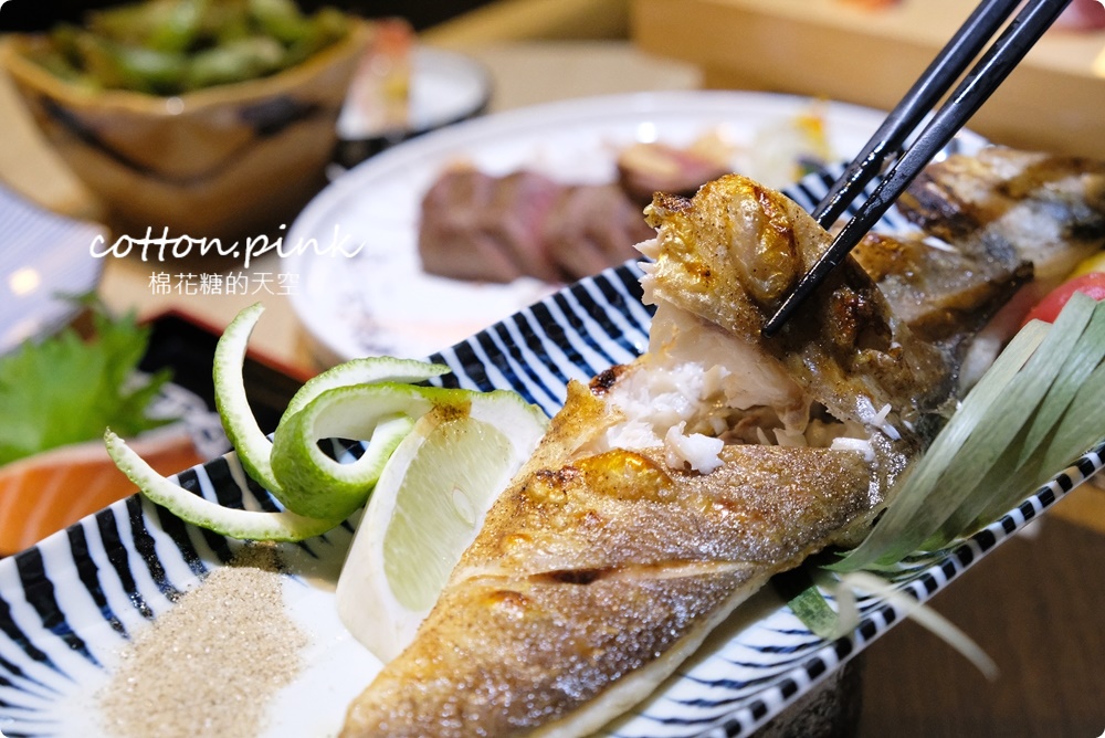台中最新日式無菜單料理~慶生就送特製鮭魚蛋糕！“鰆沐 割烹、酒”日式套餐超澎湃！