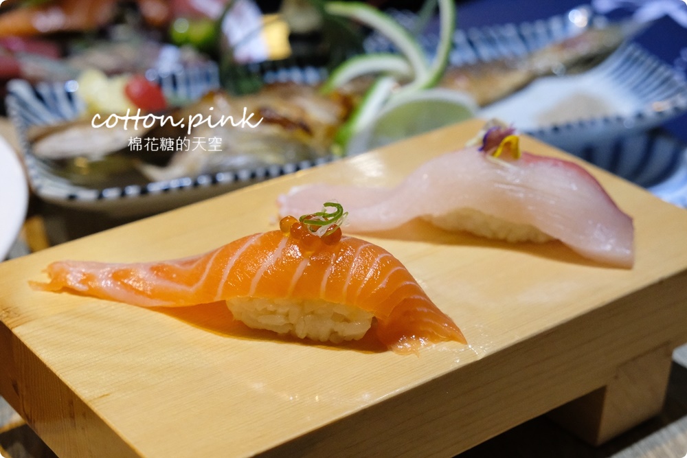 台中最新日式無菜單料理~慶生就送特製鮭魚蛋糕！“鰆沐 割烹、酒”日式套餐超澎湃！