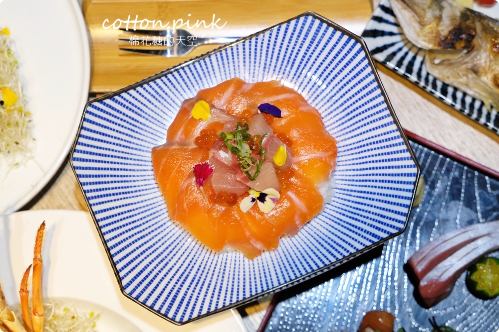 台中最新日式無菜單料理~慶生就送特製鮭魚蛋糕！“鰆沐 割烹、酒”日式套餐超澎湃！