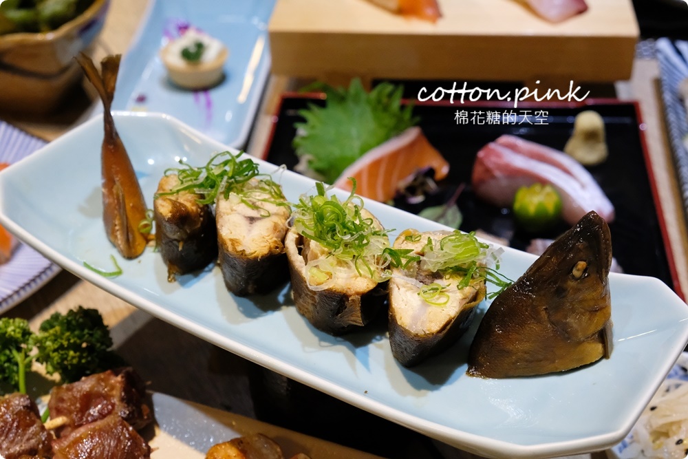台中最新日式無菜單料理~慶生就送特製鮭魚蛋糕！“鰆沐 割烹、酒”日式套餐超澎湃！