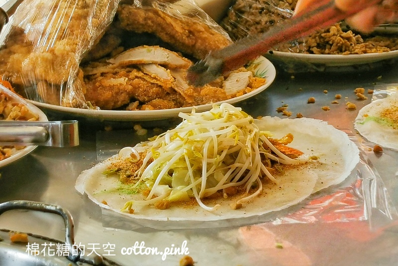 第五市場排隊必吃美食-台中游記潤餅秘密武器是這個！