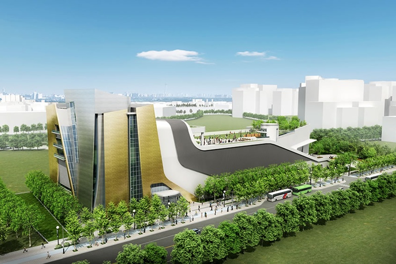 中台灣電影中心即將落成!外觀絢麗必定成為最新打卡景點~就在水湳智慧城 中台灣電影中心即將落成!外觀絢麗必定成為最新打卡景點~就在水湳智慧城