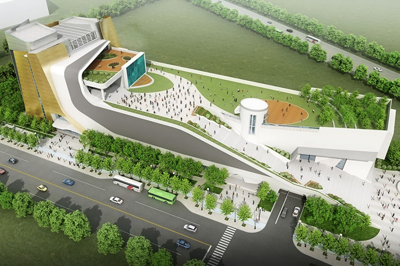 中台灣電影中心即將落成!外觀絢麗必定成為最新打卡景點~就在水湳智慧城 中台灣電影中心即將落成!外觀絢麗必定成為最新打卡景點~就在水湳智慧城