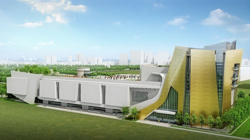 中台灣電影中心即將落成!外觀絢麗必定成為最新打卡景點~就在水湳智慧城 中台灣電影中心即將落成!外觀絢麗必定成為最新打卡景點~就在水湳智慧城