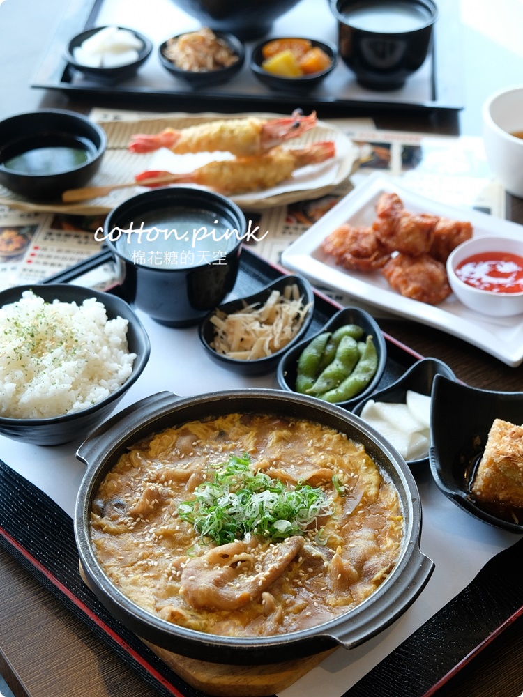 台中車站美食街-遇見和食日式定食128元起~文內有完整菜單