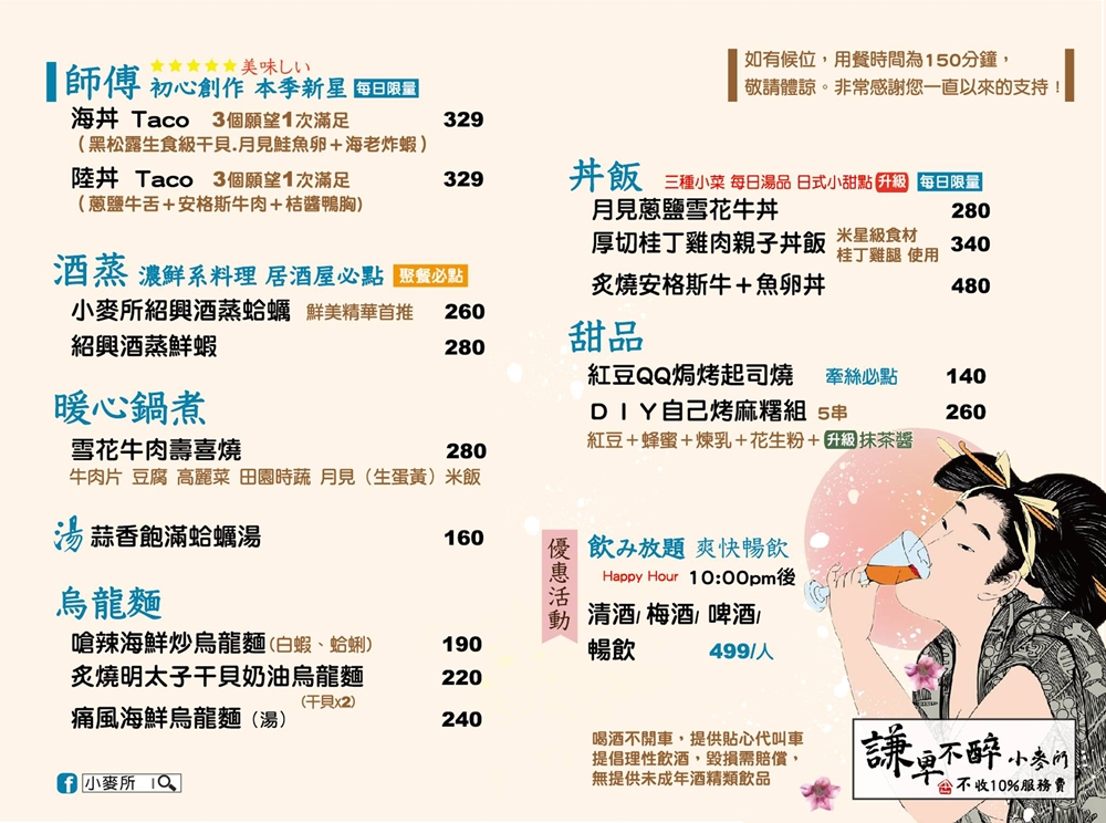 台中老房子居酒屋最美就是這一家-小麥所最新山崩系魚卵牛排蓋飯太誇張啦！