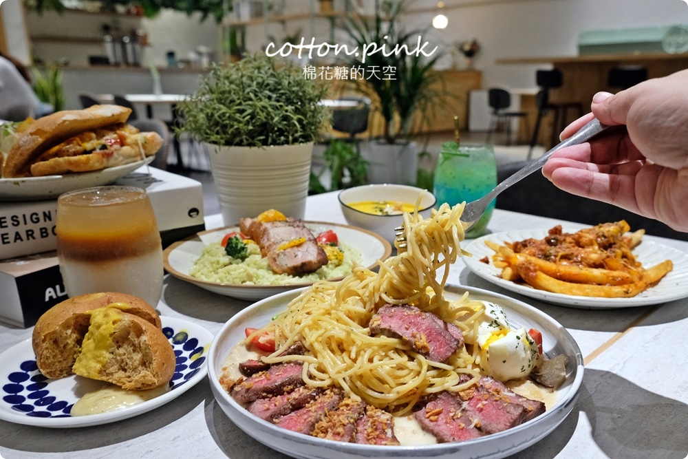 台中早午餐|嚼食noms藏在巷子裡餐點超有特色～開到晚上九點喔！