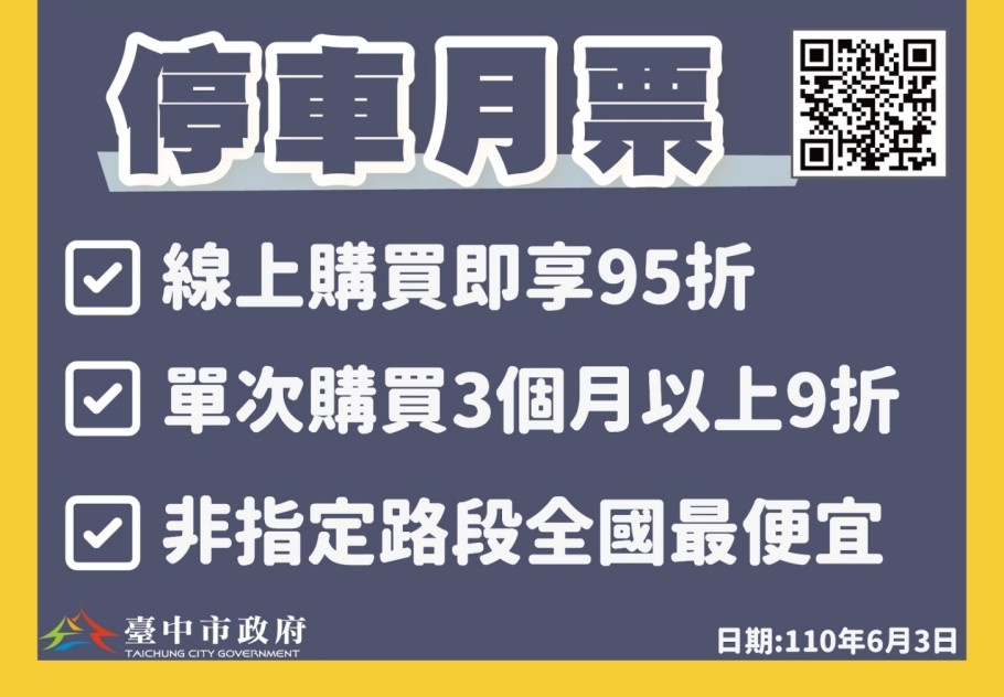 台中市停車費行動支付打八折！這天開始～還沒繳費的再等等～
