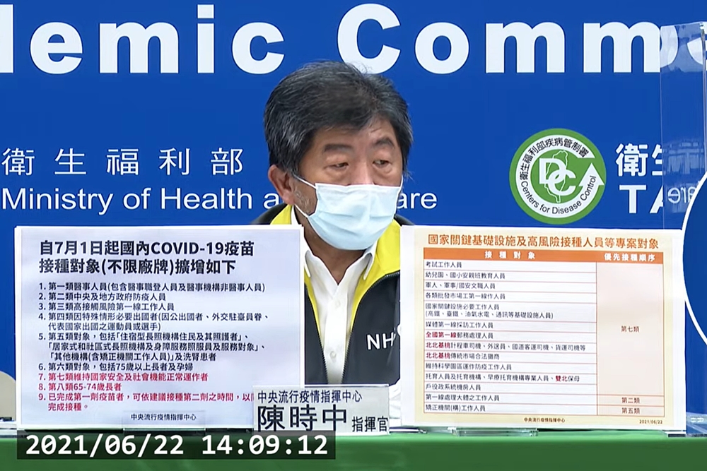 台中長者施打疫苗免預約~防疫措施持續更新中！