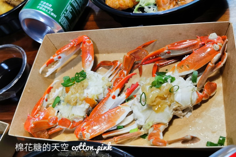 漢來海港吃到飽～自助餐券換外帶！一張晚餐卷就可以餵飽一家人～