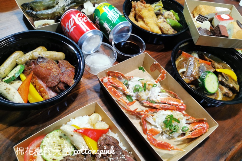 漢來海港吃到飽～自助餐券換外帶！一張晚餐卷就可以餵飽一家人～