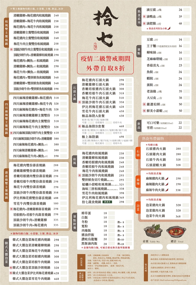 茶六燒肉、輕井澤火鍋開放內用訂位方式點這篇，周末熱門時段瞬間額滿～