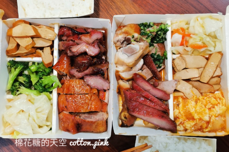 台中燒臘便當|食為大港式燒臘肉超多的啦～最新菜單價格更新