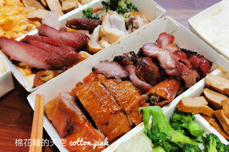 台中燒臘便當|食為大港式燒臘肉超多的啦～最新菜單價格更新