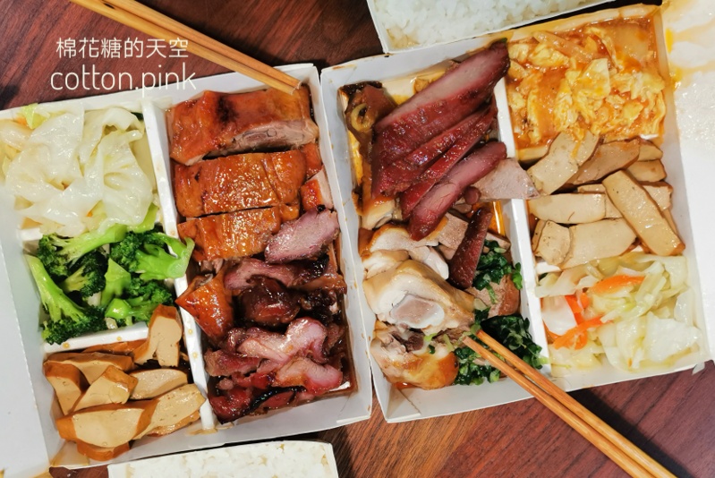 台中燒臘便當|食為大港式燒臘肉超多的啦～最新菜單價格更新