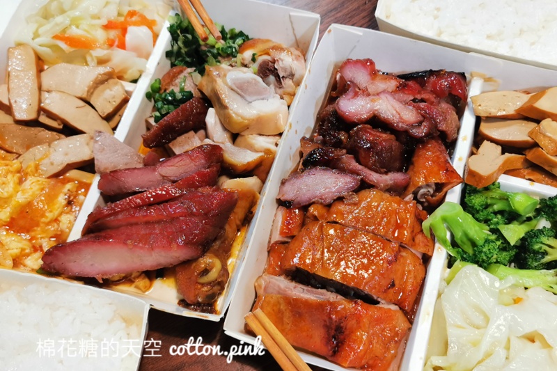 台中燒臘便當|食為大港式燒臘肉超多的啦～最新菜單價格更新