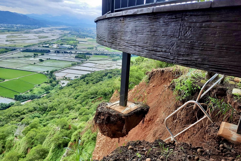 台中多處山區登山步道因雨坍塌～緊急封閉整修中！出門爬山前多注意