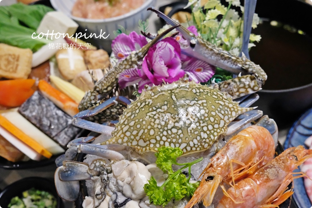 台中火鍋海陸大餐一個人也能吃！養鍋飲料、冰淇淋吃到飽超過癮～超萌柴犬主題火鍋