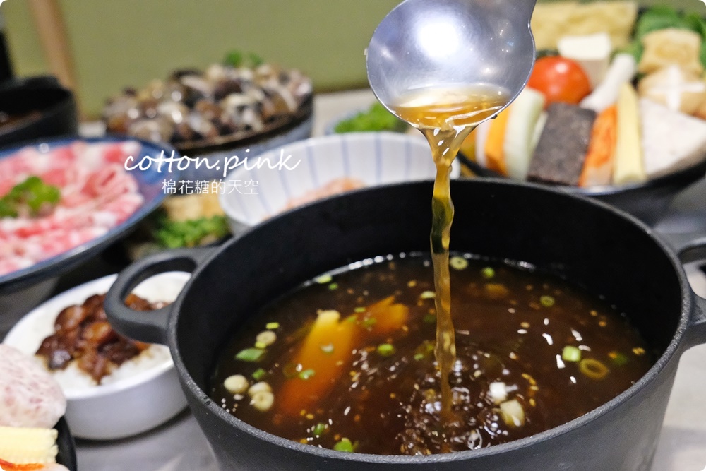 台中火鍋海陸大餐一個人也能吃！養鍋飲料、冰淇淋吃到飽超過癮～超萌柴犬主題火鍋
