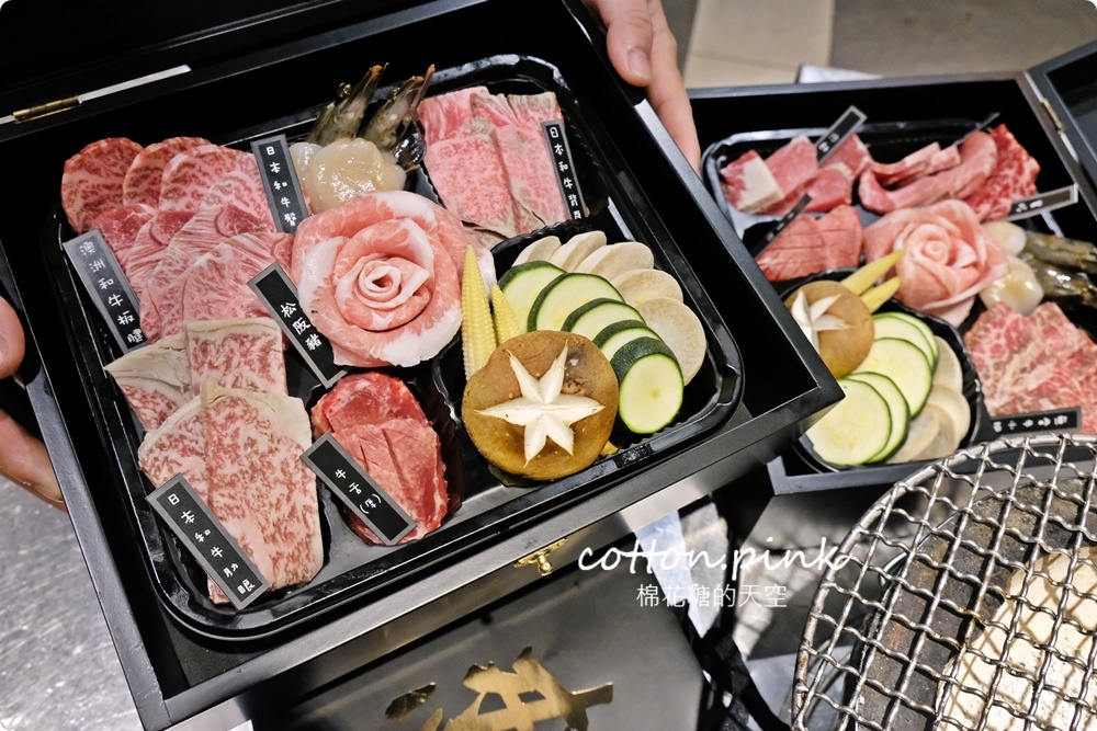 中秋禮盒奢華版～日本和牛滿出來！開盒就見肉肉花兒～想肉燒肉中秋限定禮盒送禮超有面子！