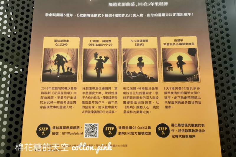 臺中國家歌劇院光之曲幕開放自由入座！四大經典表演躍上洞穴牆面～