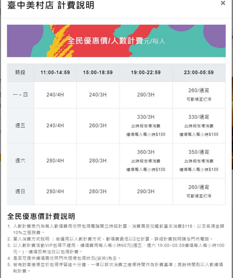 台中KTV復業懶人包|營業時間、消費方式、地址電話全記錄，唱歌約起來