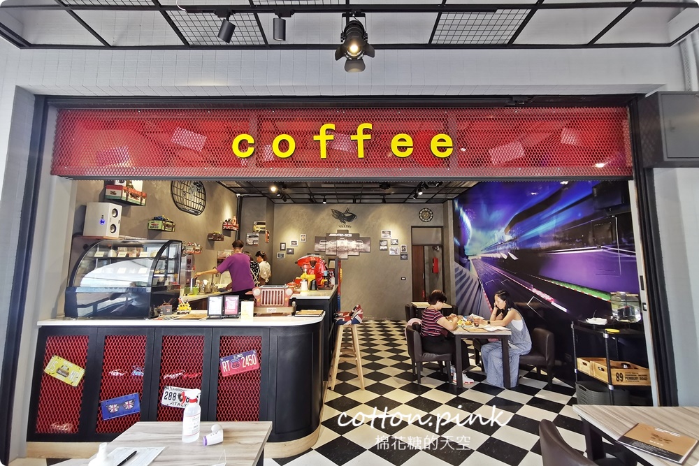 台中沙鹿少見舒芙蕾咖啡廳～圓夢翔Coffee早午餐也超澎湃