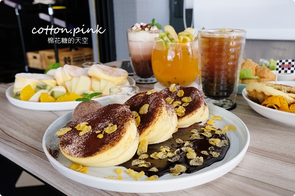 台中沙鹿少見舒芙蕾咖啡廳～圓夢翔Coffee早午餐也超澎湃