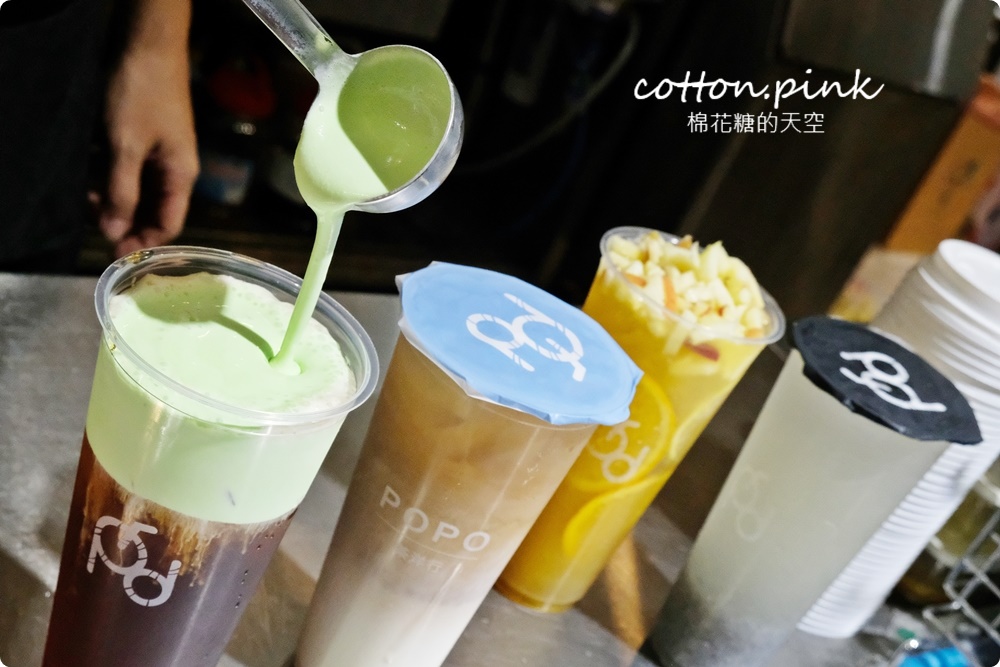 台中最新奶蓋茶專賣店-七色奶蓋外加五種歐蕾白鬍泡泡北屯店也有外送喔！