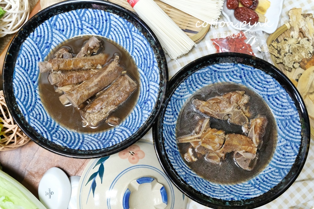 台中必吃藥燉排骨有宅配料理包了！康寶十全藥燉排骨輕鬆上桌～藥燉三寶麵在家才吃得到