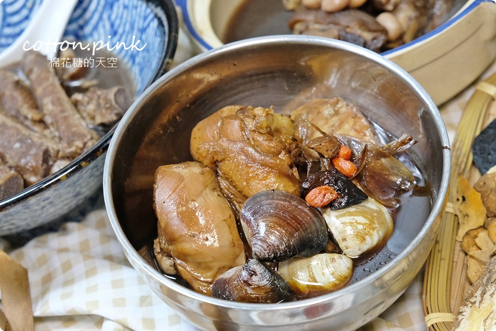 台中必吃藥燉排骨有宅配料理包了！康寶十全藥燉排骨輕鬆上桌～藥燉三寶麵在家才吃得到