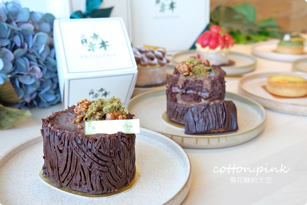 台中隱藏版甜點店～二月森藏在小路不好找，彌月蛋糕獨家口味超特別